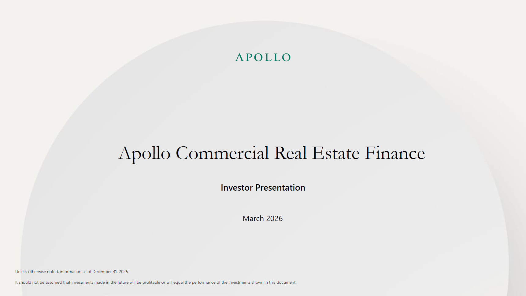 Investor Presentation